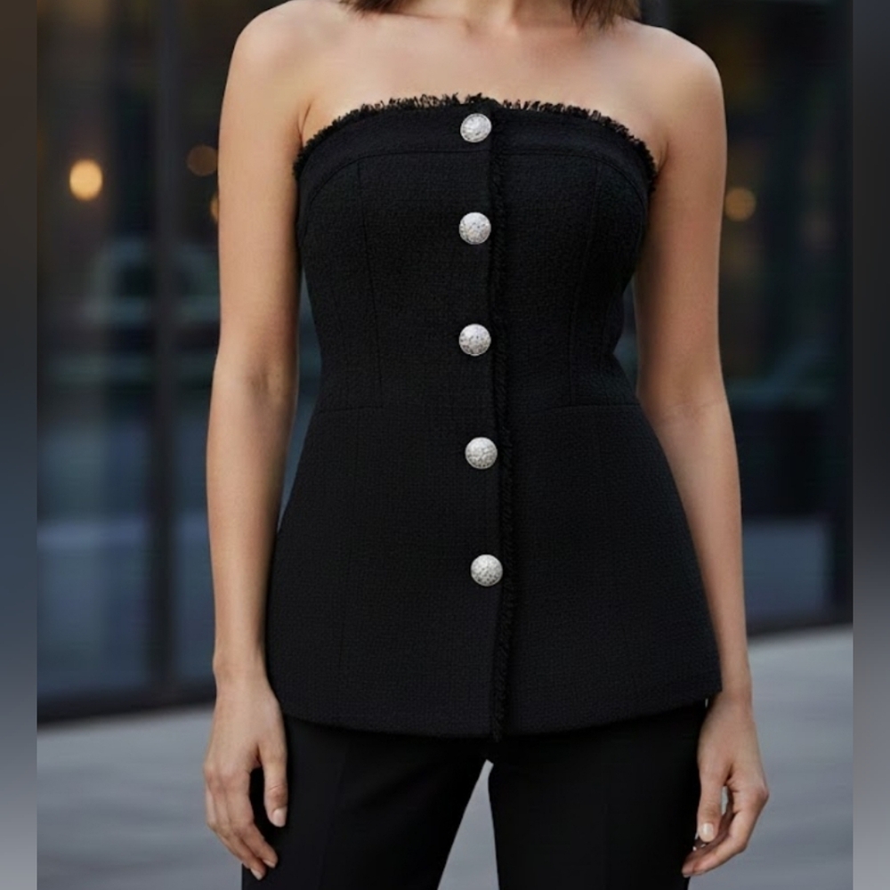 Mason Special | Japan Tube Strapless Top In Black